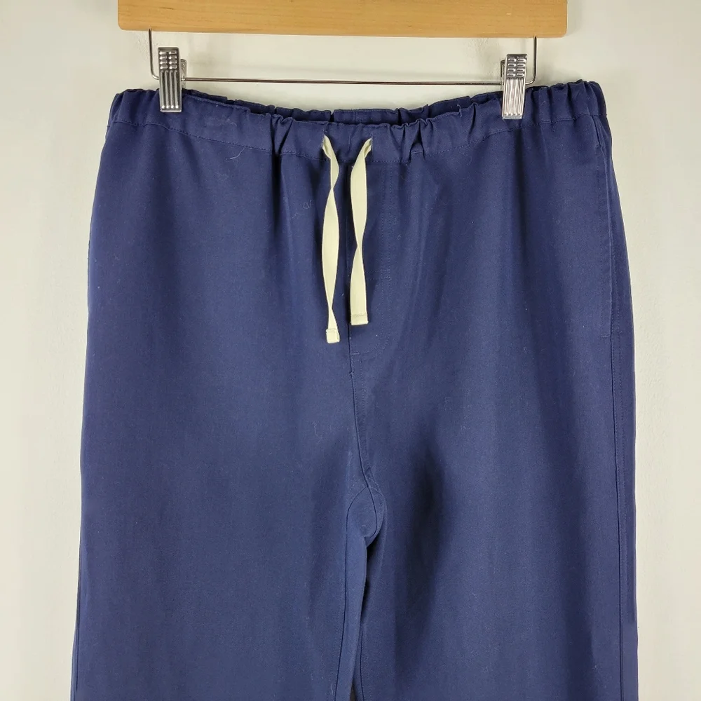 Figs Technical Collection Pull On Tie Waist Straight Leg Scrub Pants Tall - Picture 3 of 11